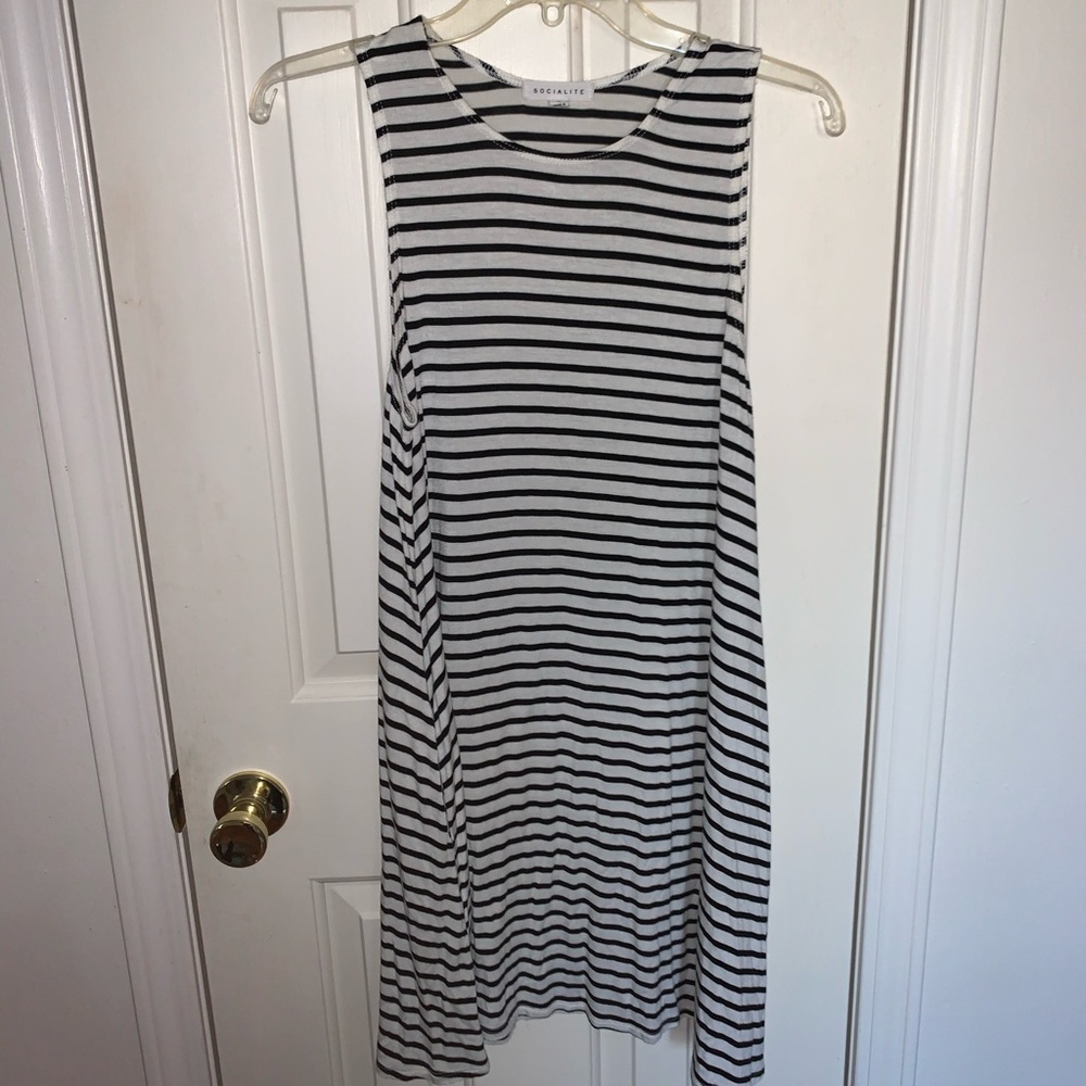 Socialite Striped Dress